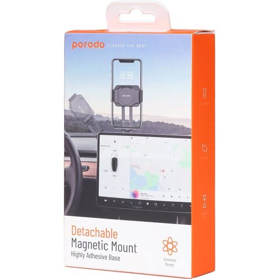 Porodo Detachable Magnetic Mount Highly Adhesive Base