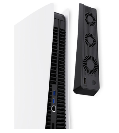PORODO PS5 digital & disc rapid cooling fan